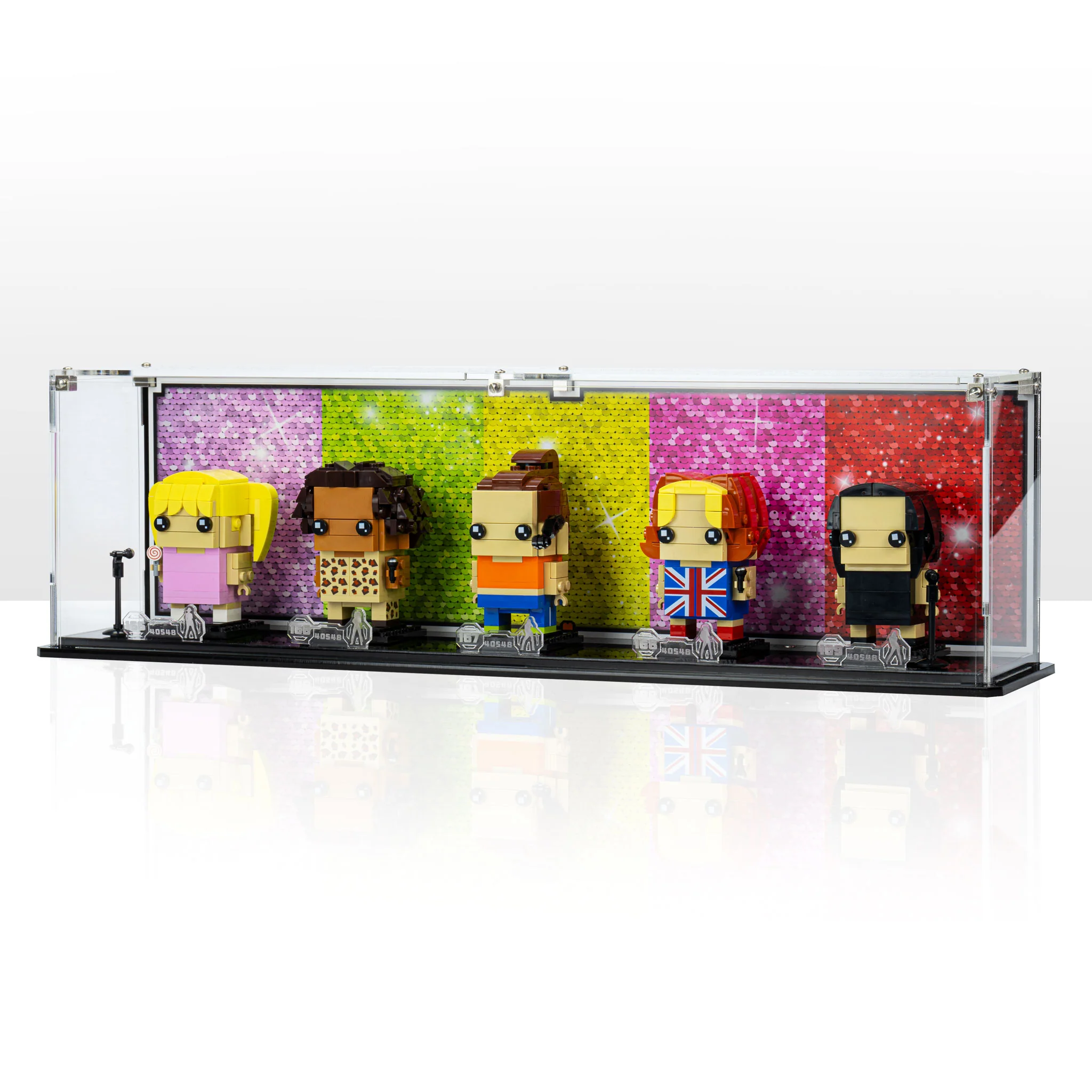 Display Case for LEGO® Brickheadz Spice Girls Tribute (40548) - Image 2