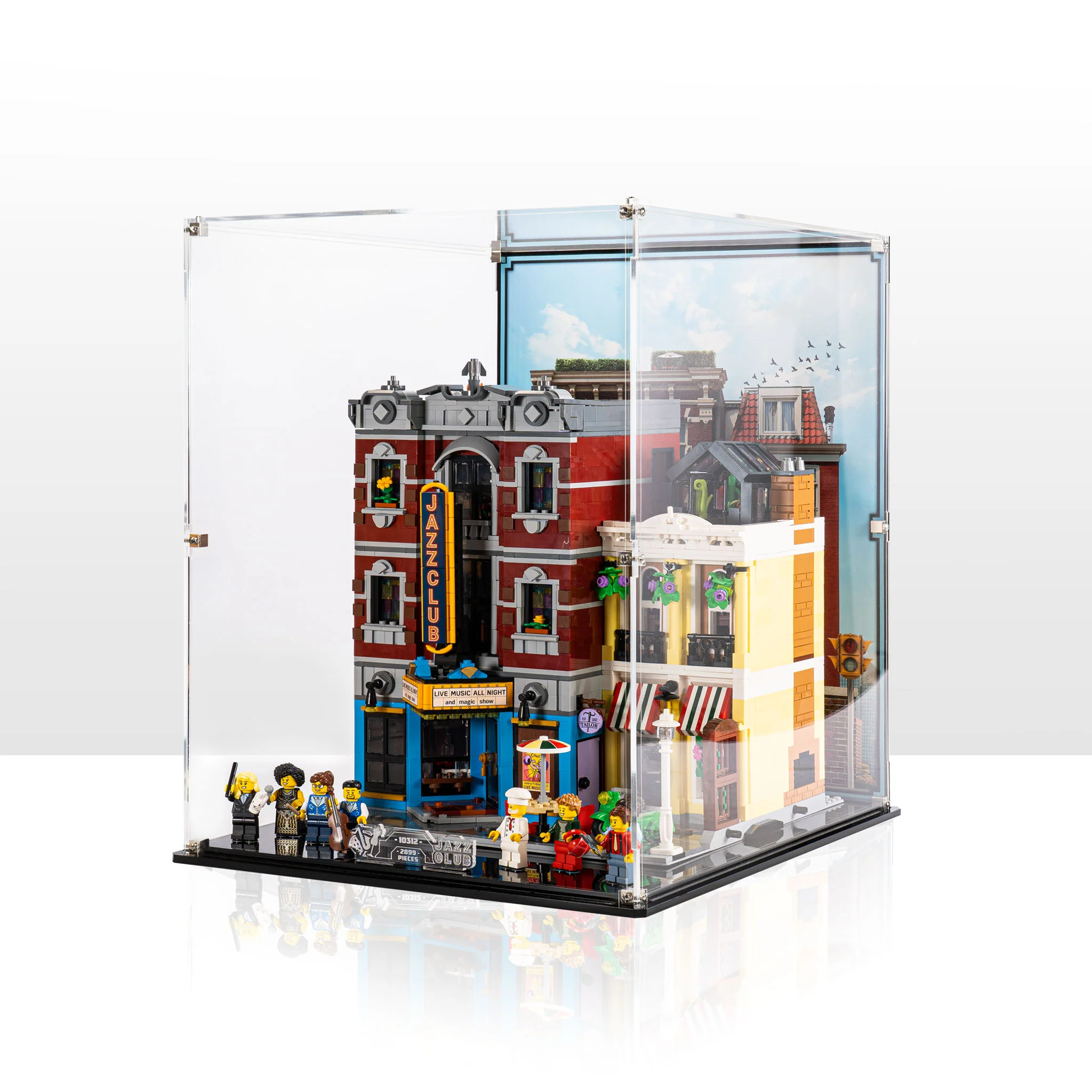 Display Case for LEGO® Icons: Jazz Club (10312)
