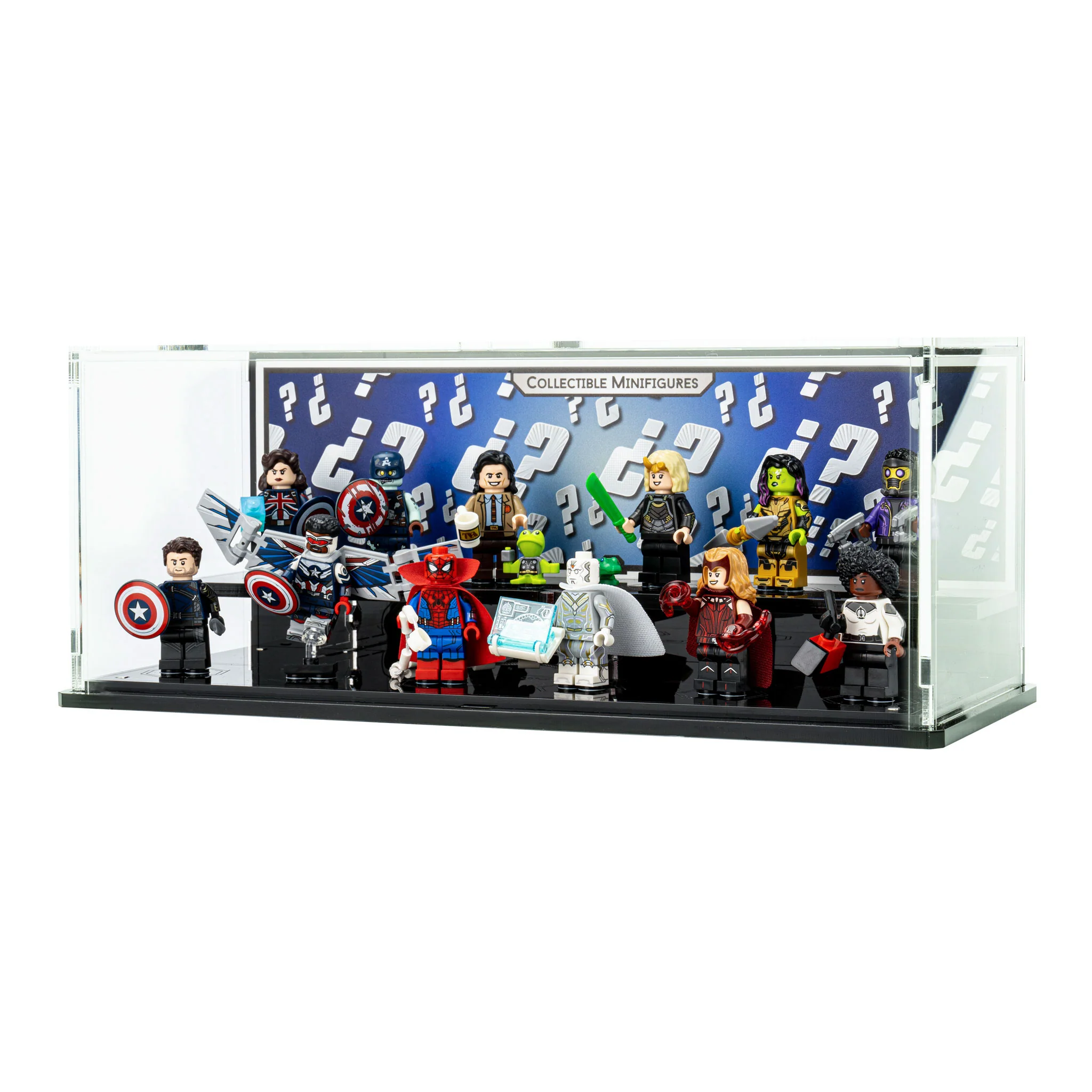 Display Case for LEGO® Marvel Studios Minifigure Series (71031) - Image 2