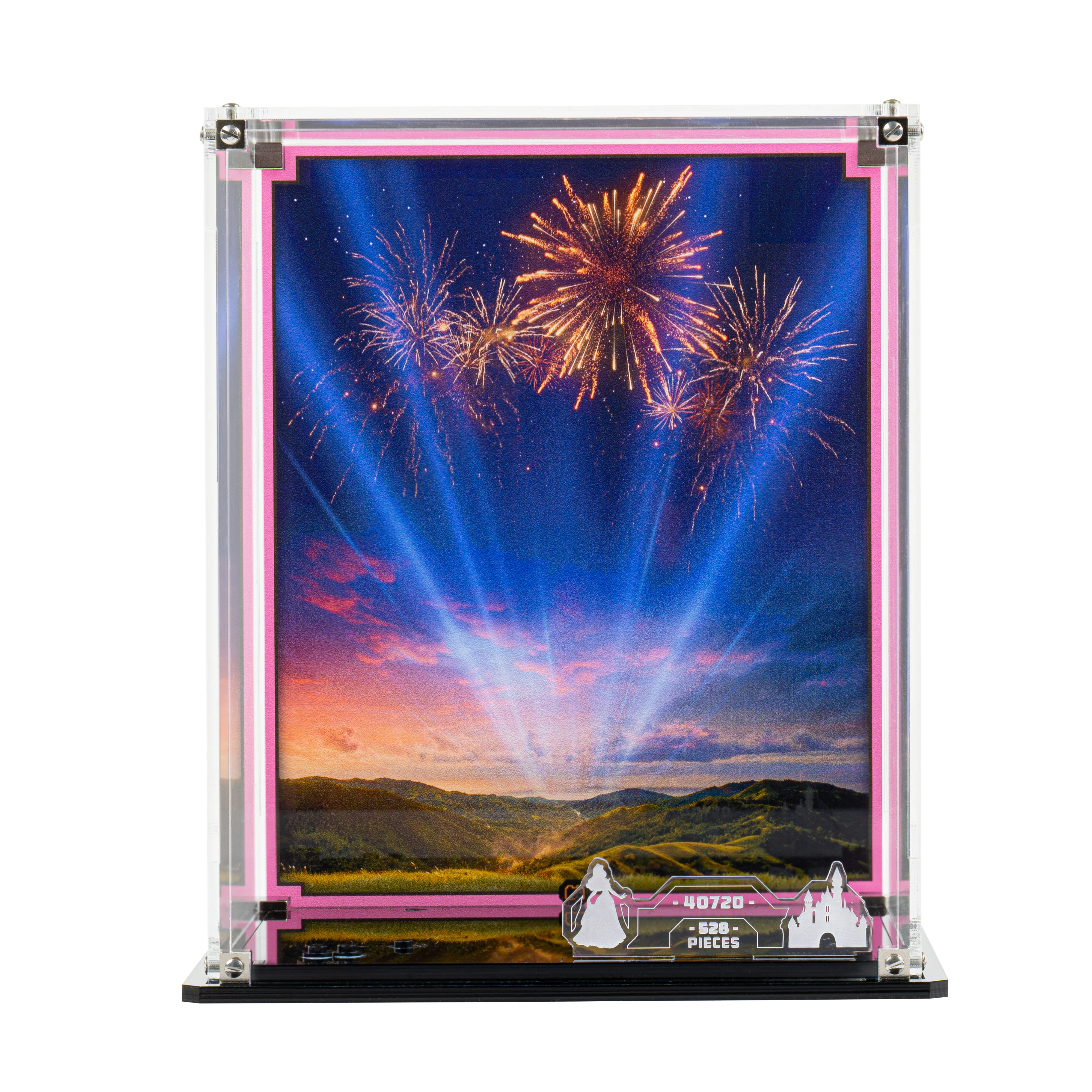 Display Case for LEGO® Mini Disney Sleeping Beauty Castle (40720) - Image 3