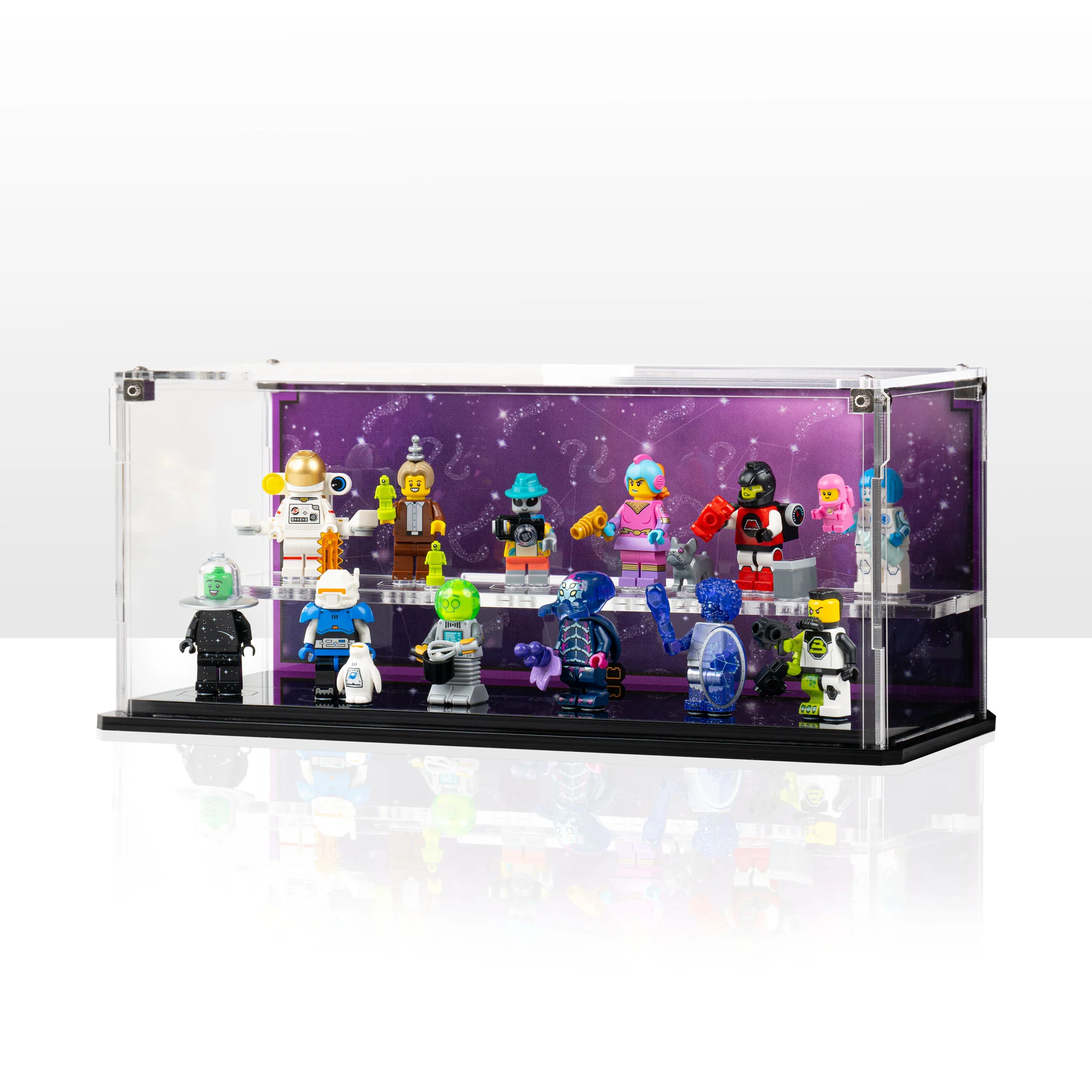 Display Case for LEGO® Space Minifigures Series 26 (71046)