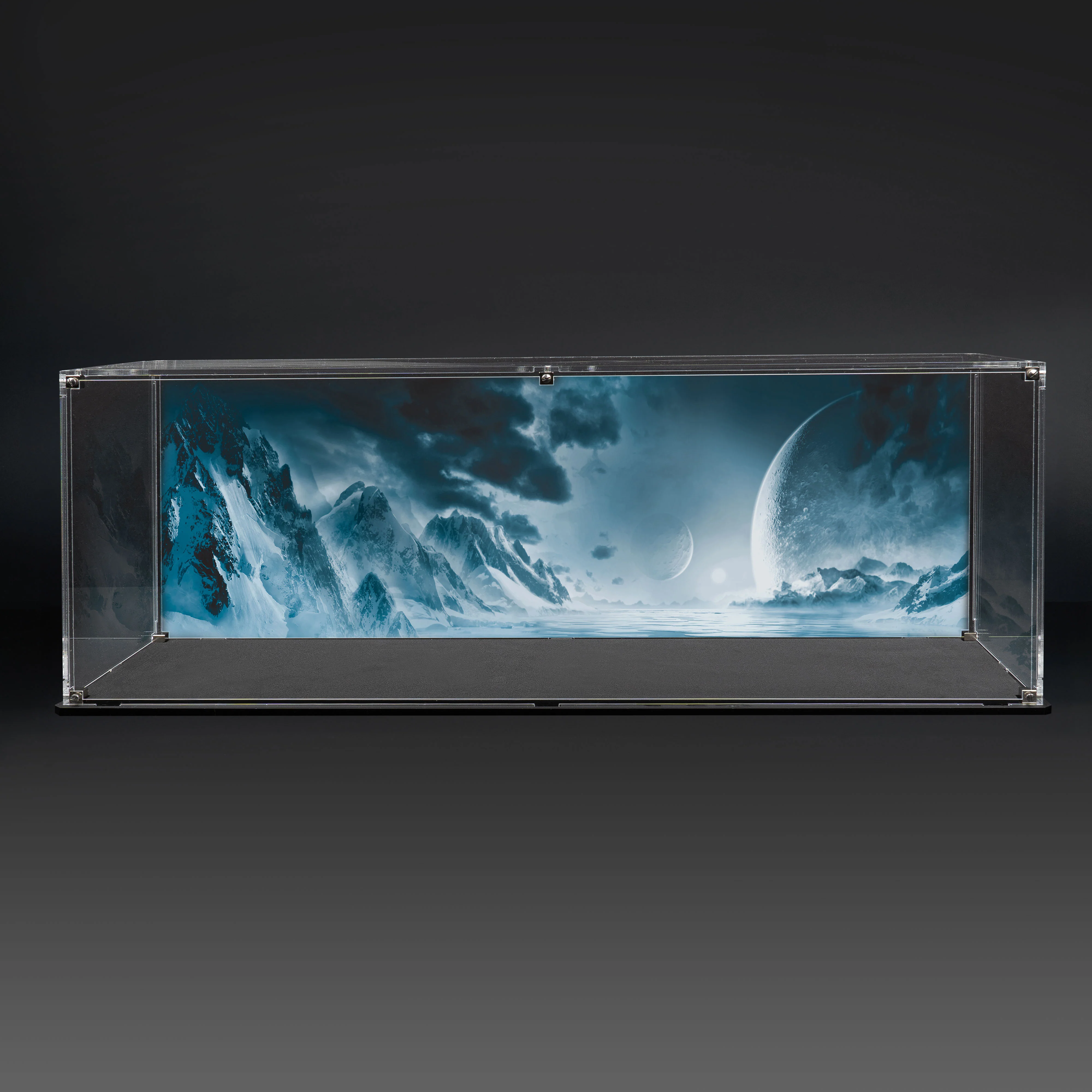 Display Case for Warhammer® Army with Frozen Wasteland Background - Image 12