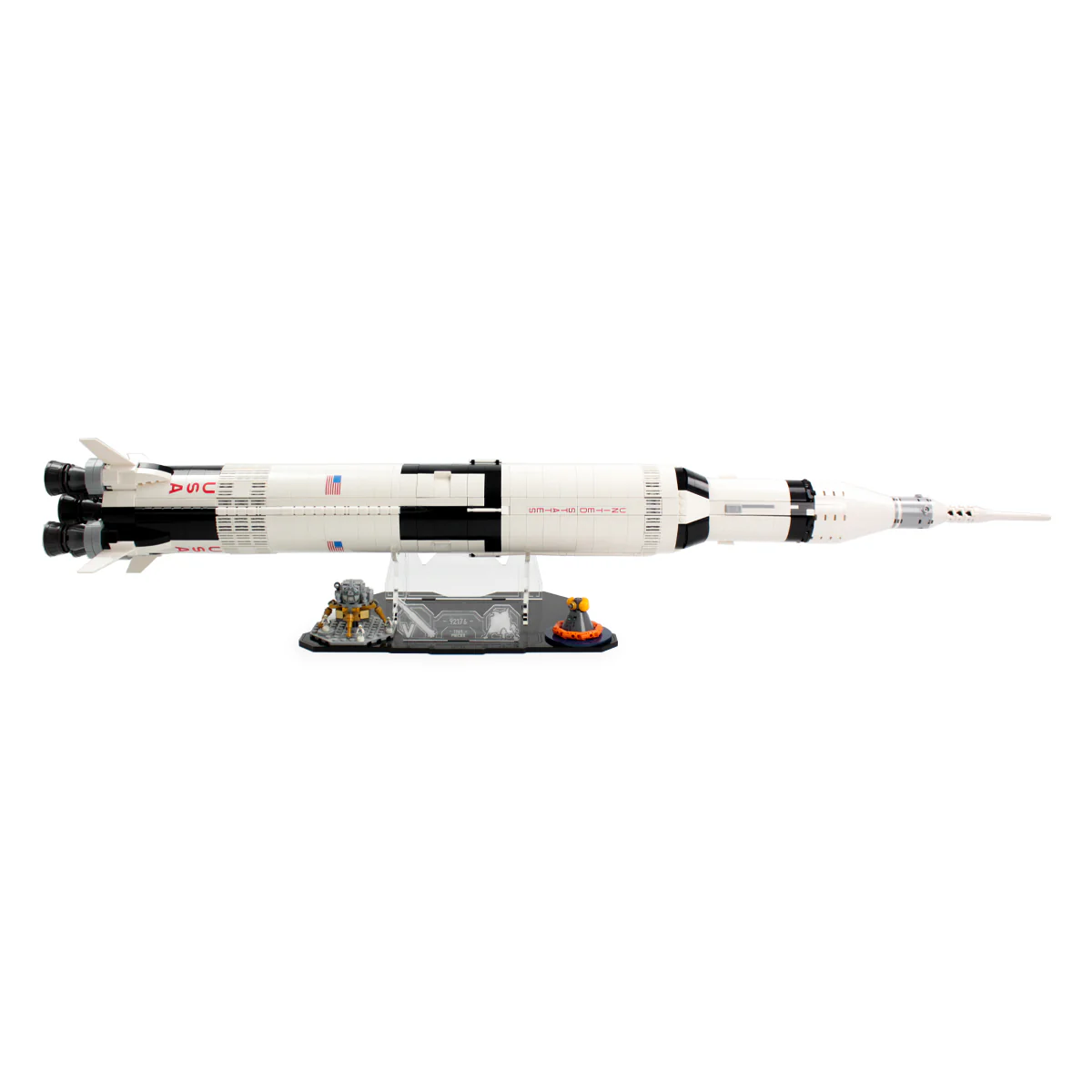 Display Stand for LEGO® Ideas: NASA Apollo Saturn V (92176)
