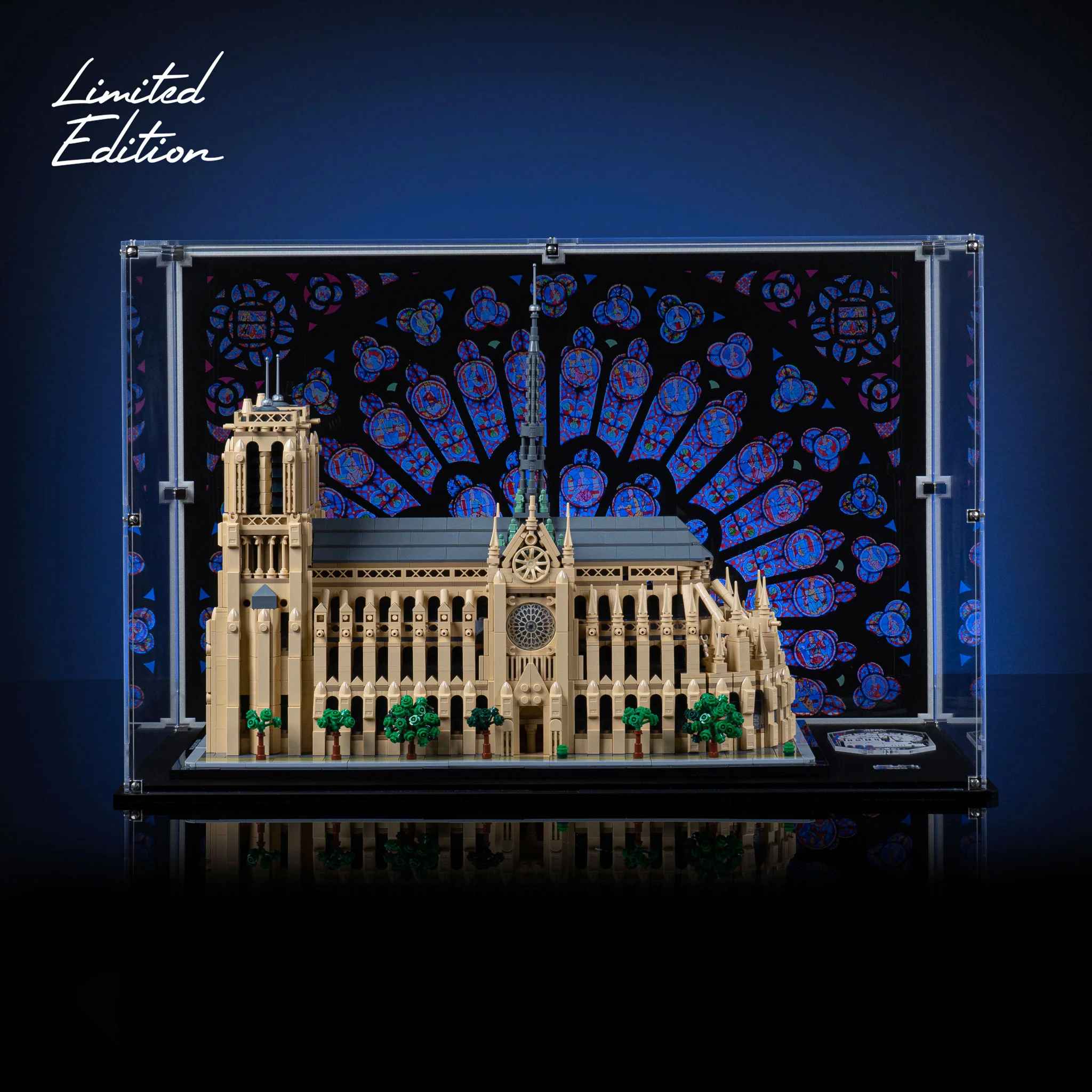 Limited Edition Display Case for LEGO® Architecture Notre-Dame de Paris (21061) - Image 2