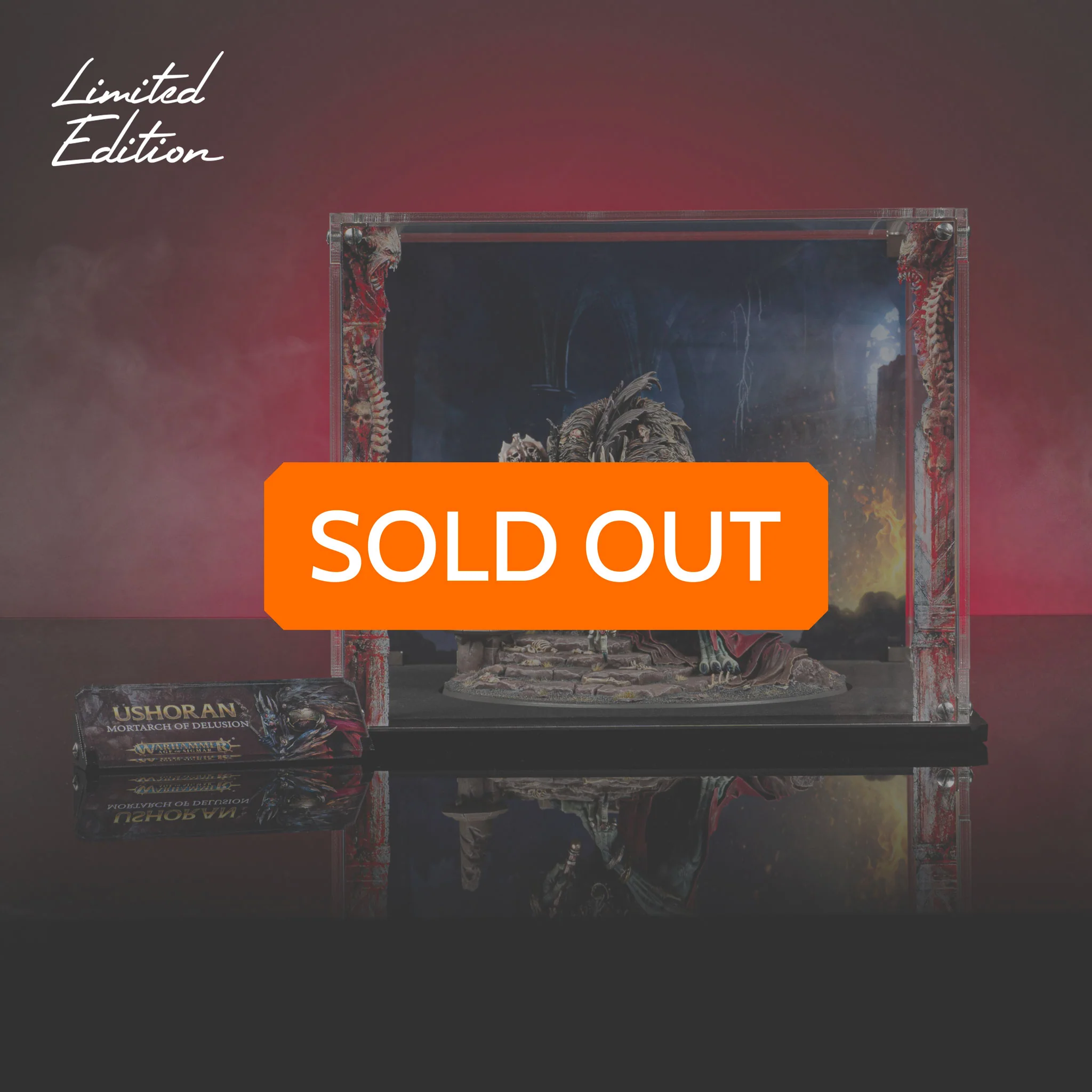 Limited Edition Display Case for Warhammer® Age of Sigmar Ushoran, Mortarch of Delusion