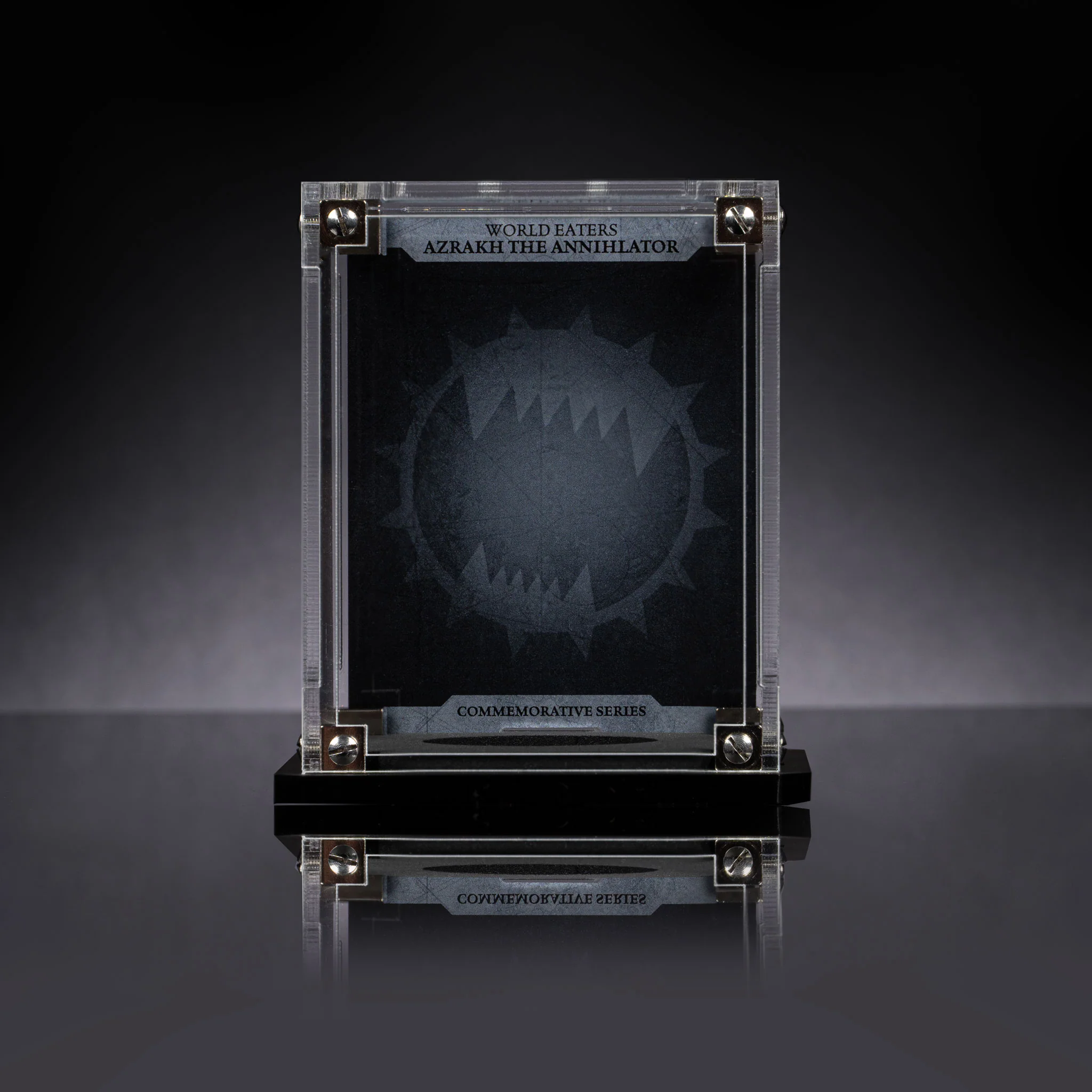Display Case for Warhammer®+ World Eaters Terminator - Azrakh the Annihilator - Image 2
