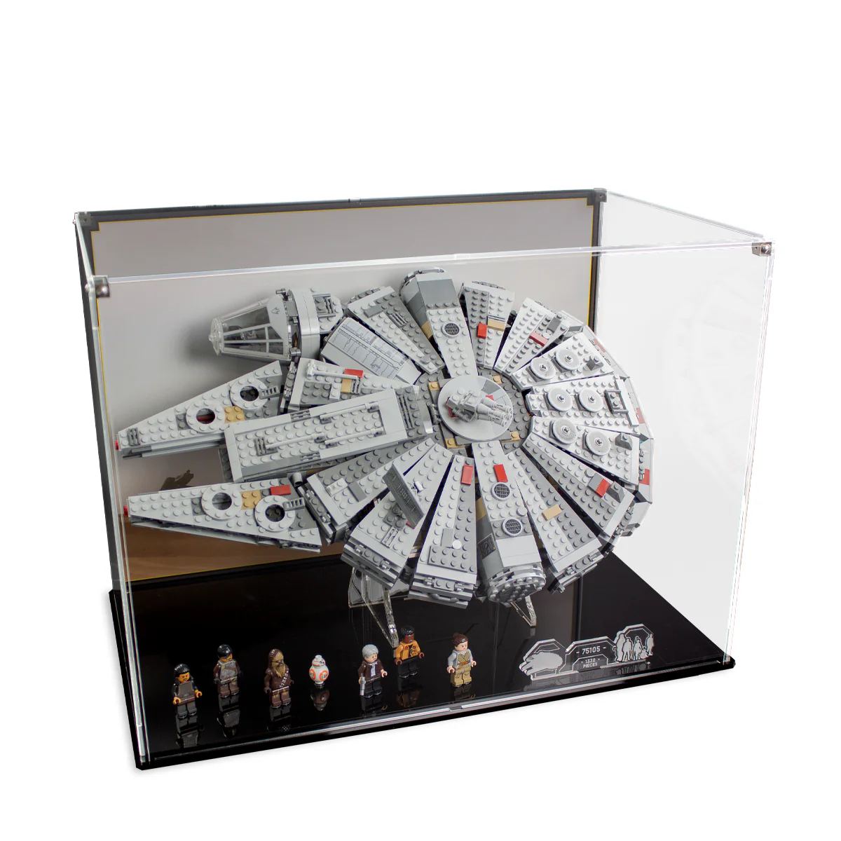 Display Case for LEGO® Star Wars™ Millennium Falcon (75105) - Image 2